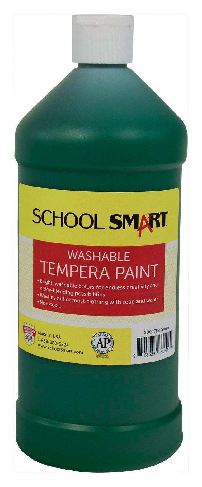 PAINT TEMPERA WASH SCHOOL SMART GREEN QUART