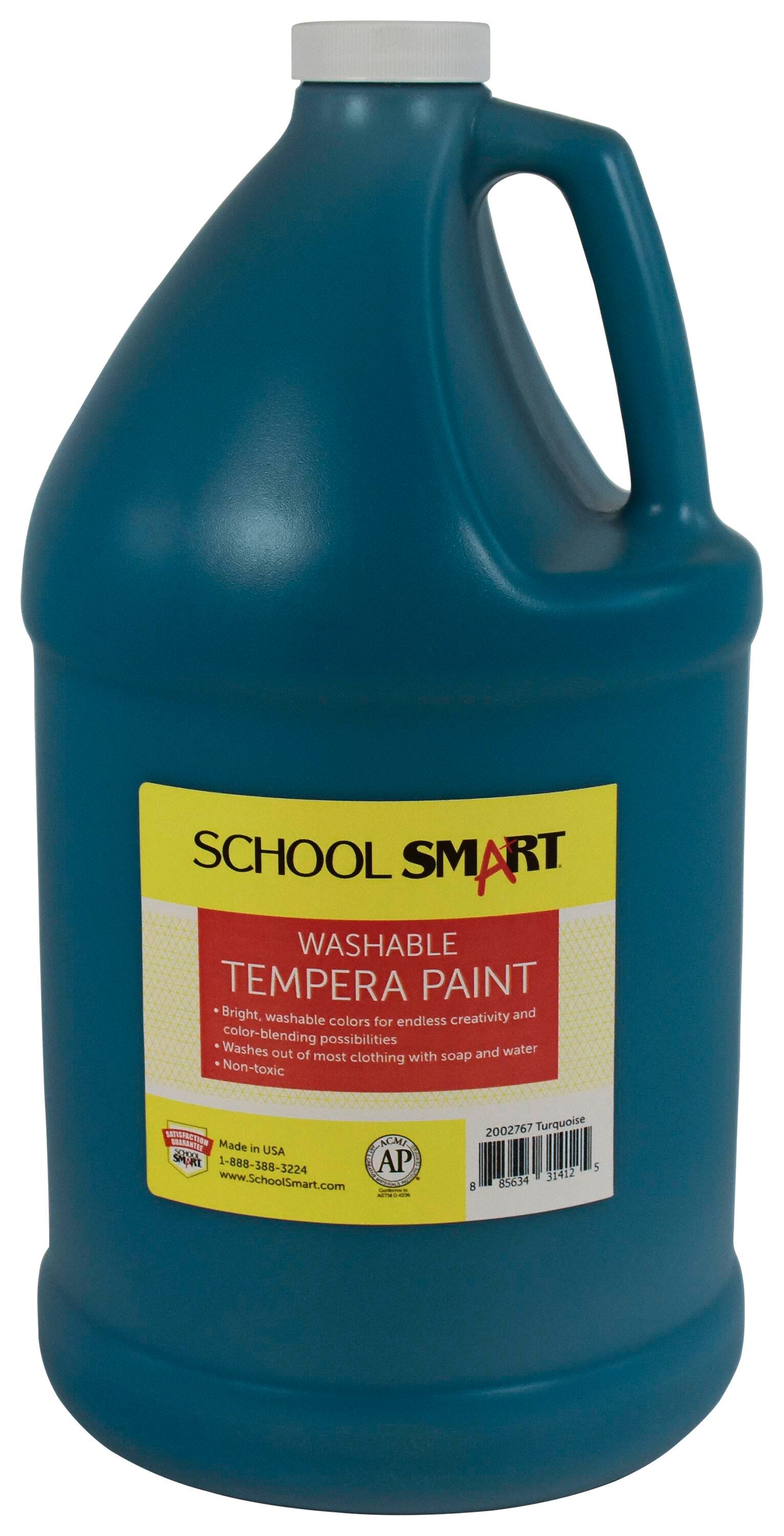 PAINT TEMPERA WASH SCHOOL SMART TURQUOISE GALLON