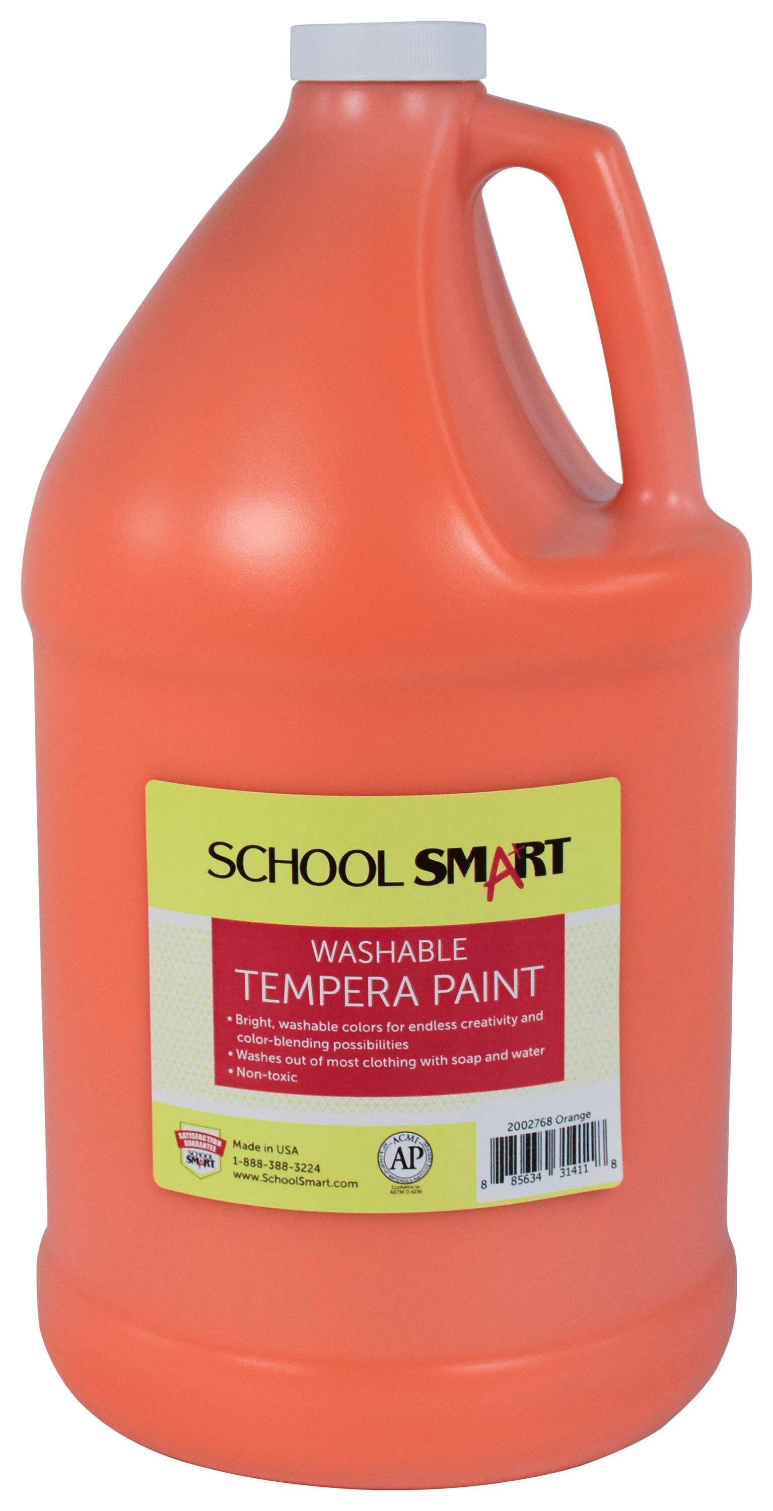 PAINT TEMPERA WASH SCHOOL SMART ORANGE GALLON