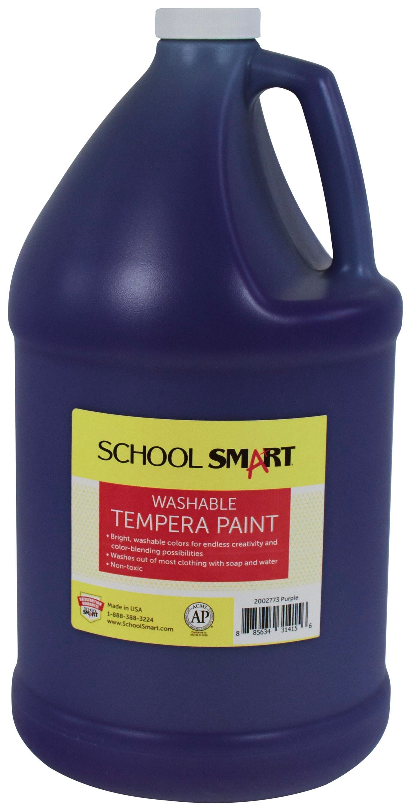 PAINT TEMPERA WASH SCHOOL SMART PURPLE GALLON