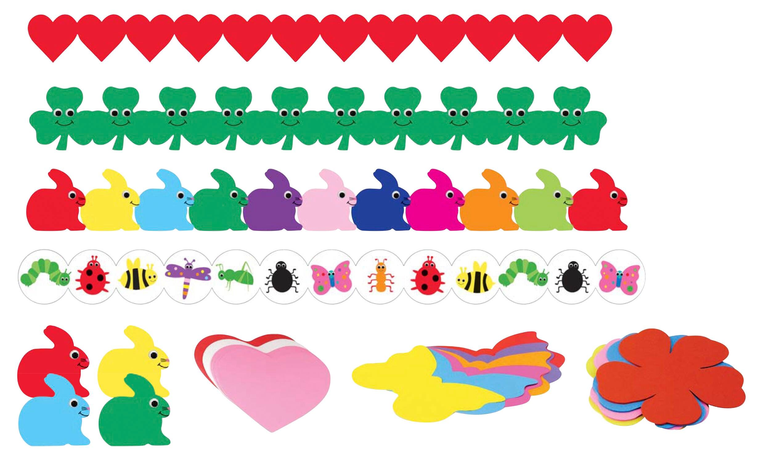 BULLETIN BOARD SET SPRING HYGLOSS