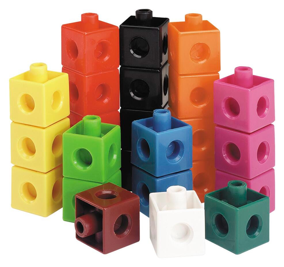 SNAP CUBES SET OF 500