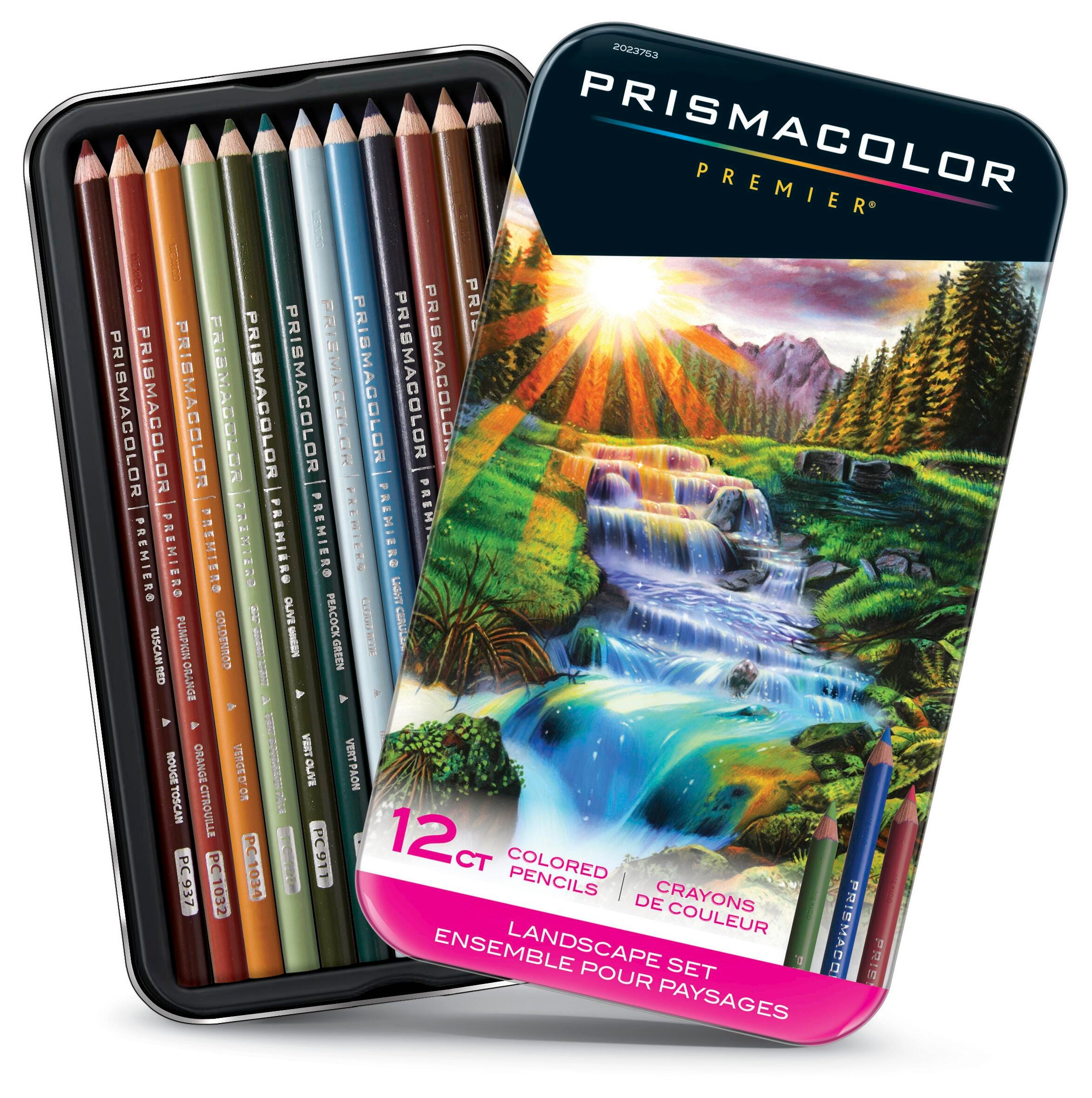 PENCILS COLORED PRISMACOLOR PR SETS LANDSCAPE SET OF 12