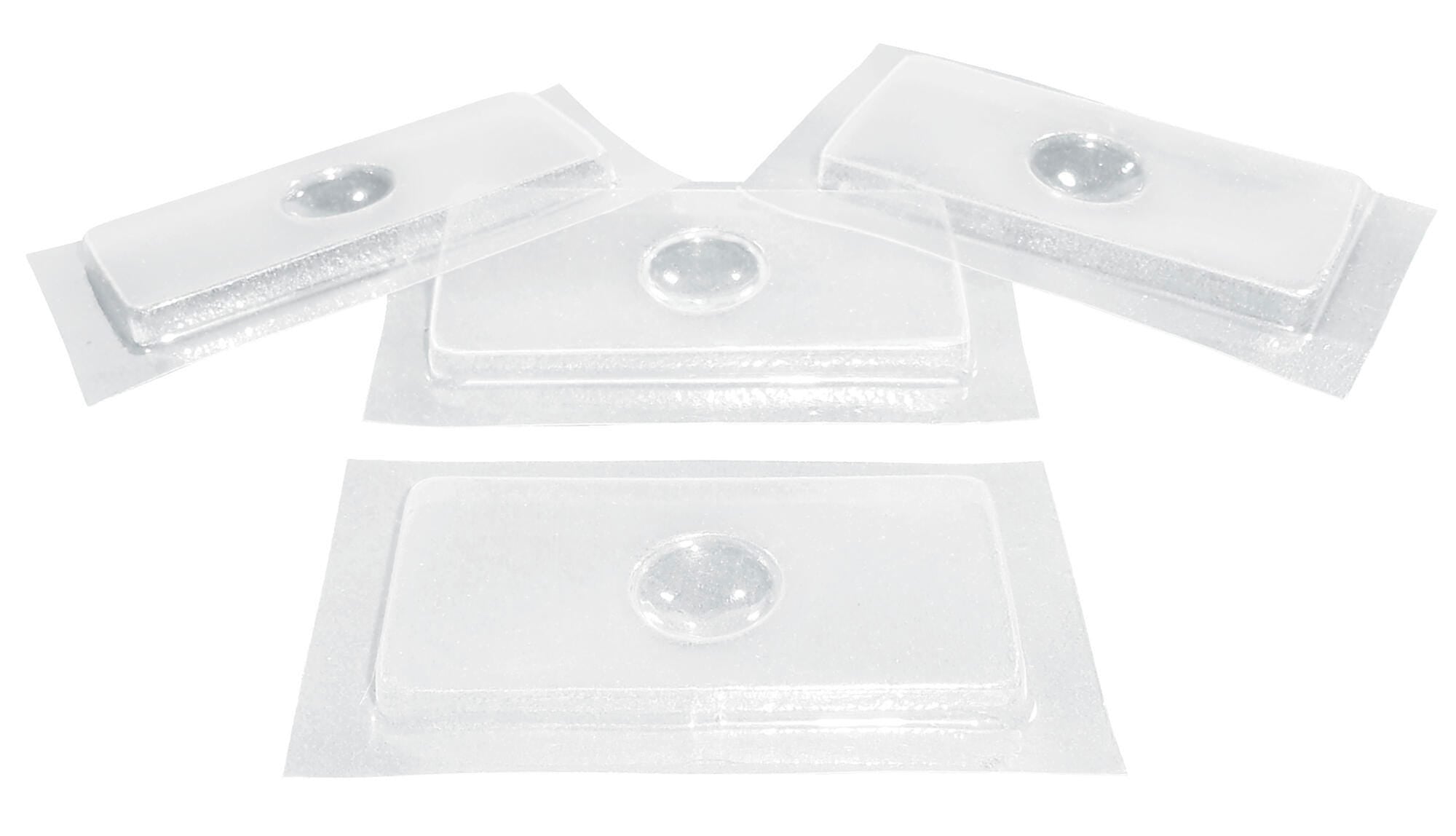 PLASTIC WELL SLIDES LARGE PACK OF 10