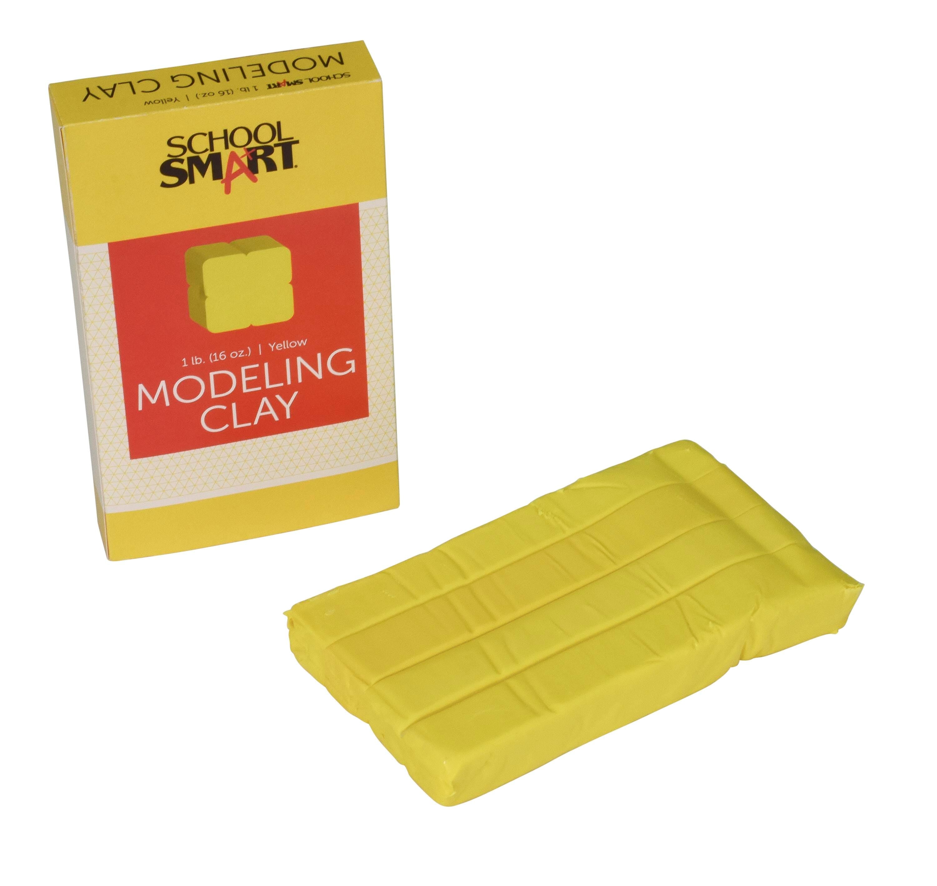 MODELING CLAY SCHOOL SMART YELLOW 1 LB