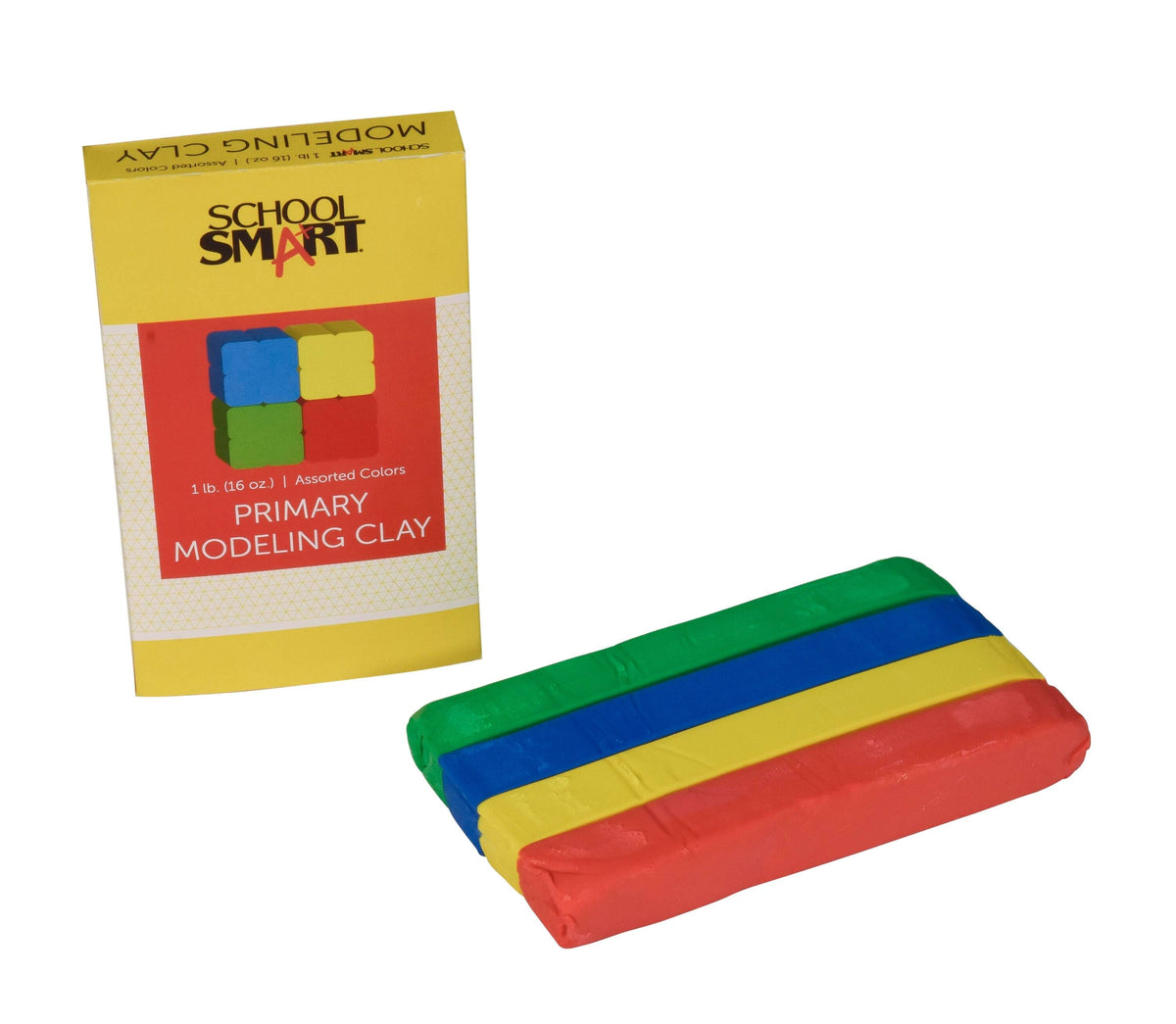 MODELING CLAY SCHOOL SMART PRIMARY ASSORTMENT 1 LB