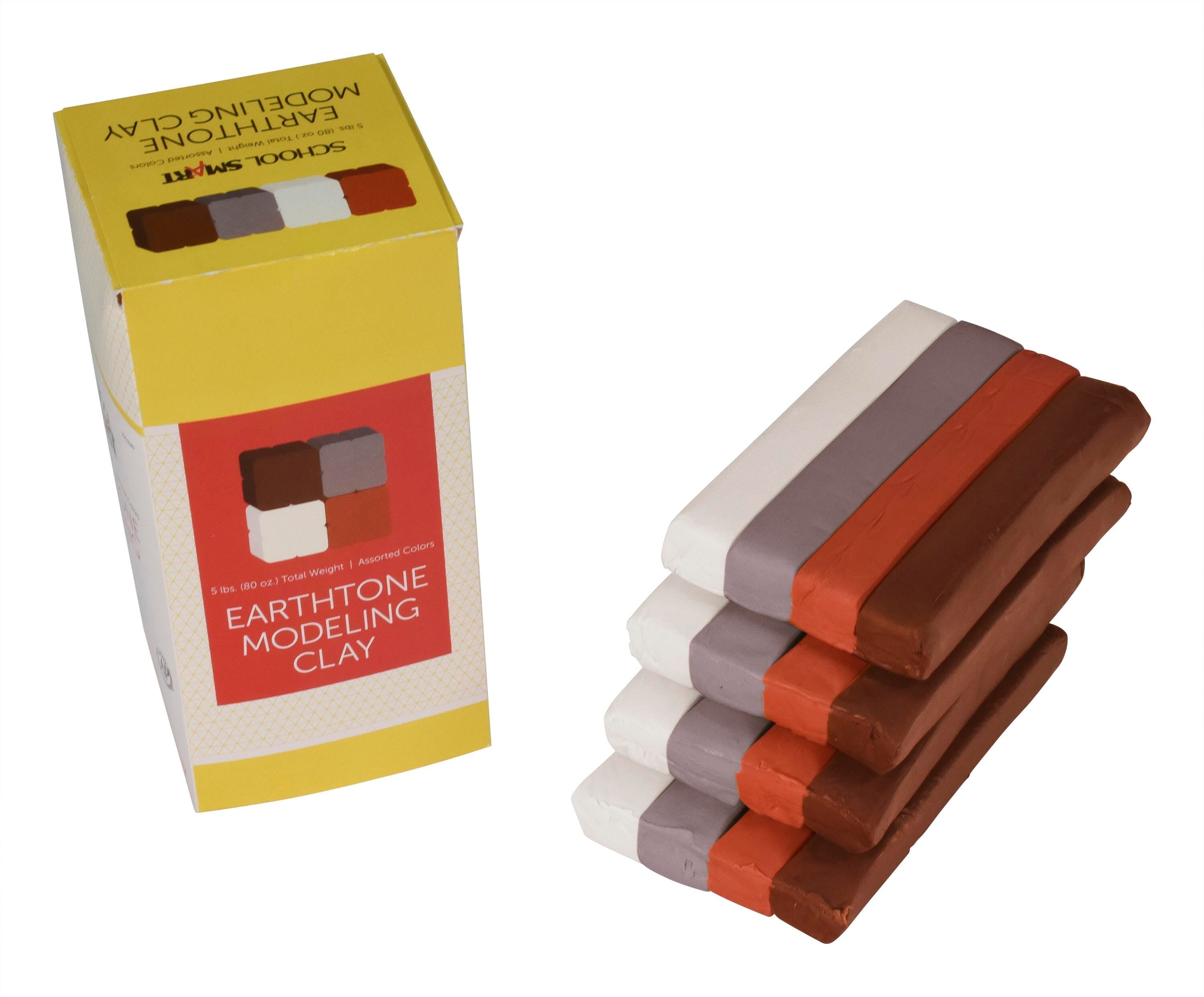 MODELING CLAY SCHOOL SMART EARTHTONES ASSORTMENT 5 LBS