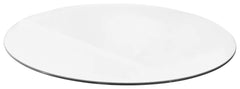 CHAIR MAT - GLASS - 48  IN DIAM - CLR - FLR124848RG