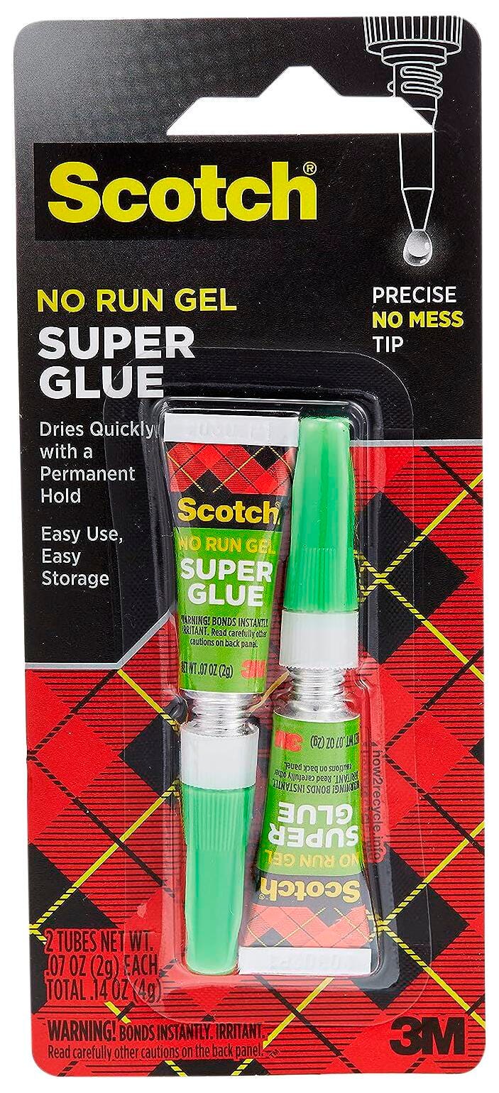 GLUE SUPER SCOTCH GEL .07 OZ PK OF 2