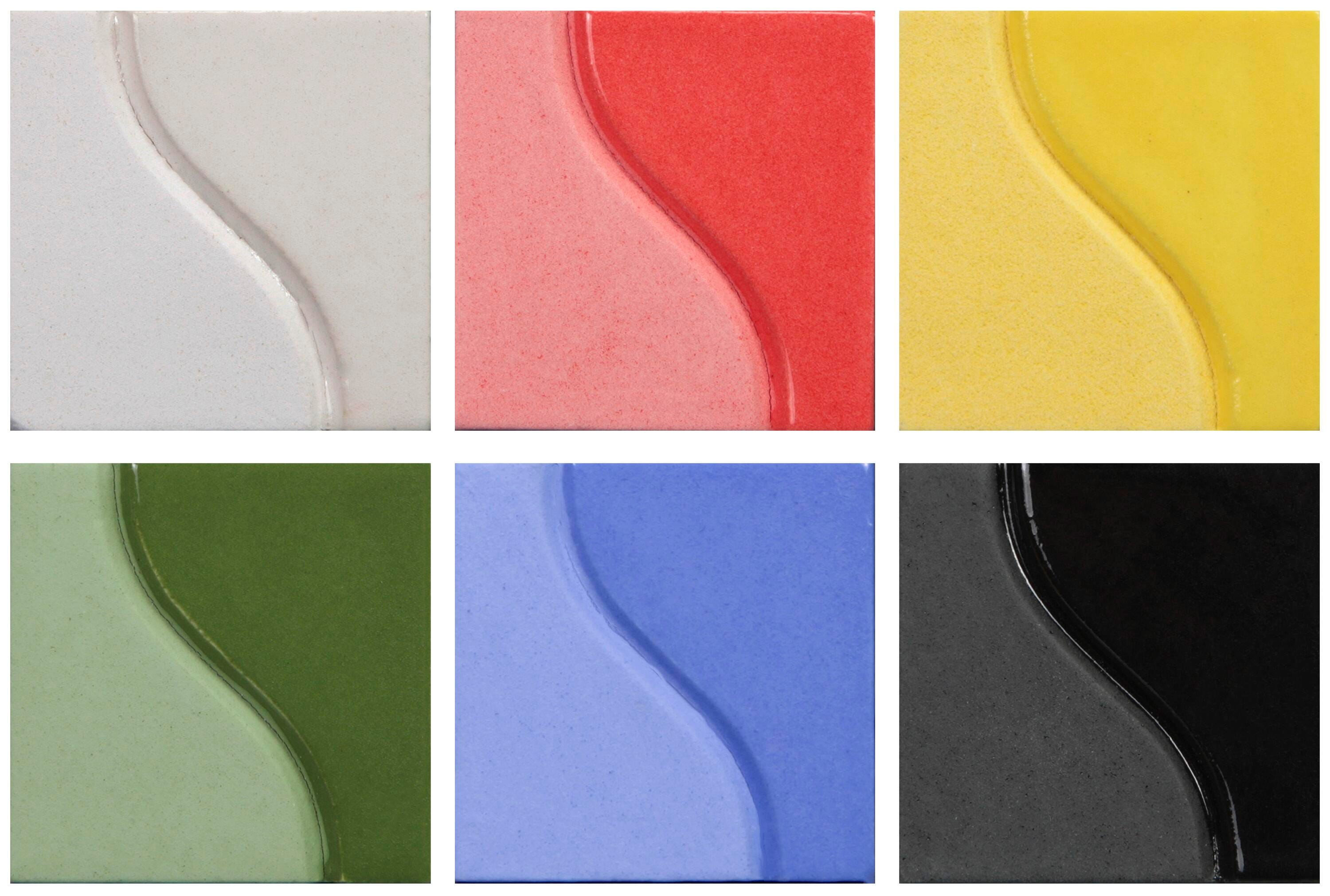 UNDERGLAZE SAX ASST COLORS PINT SET OF 6