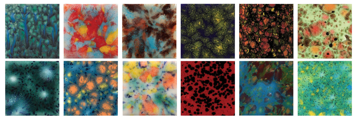 GLAZE MAYCO JUNGLE GEMS ASST COLORS PINT SET OF 12