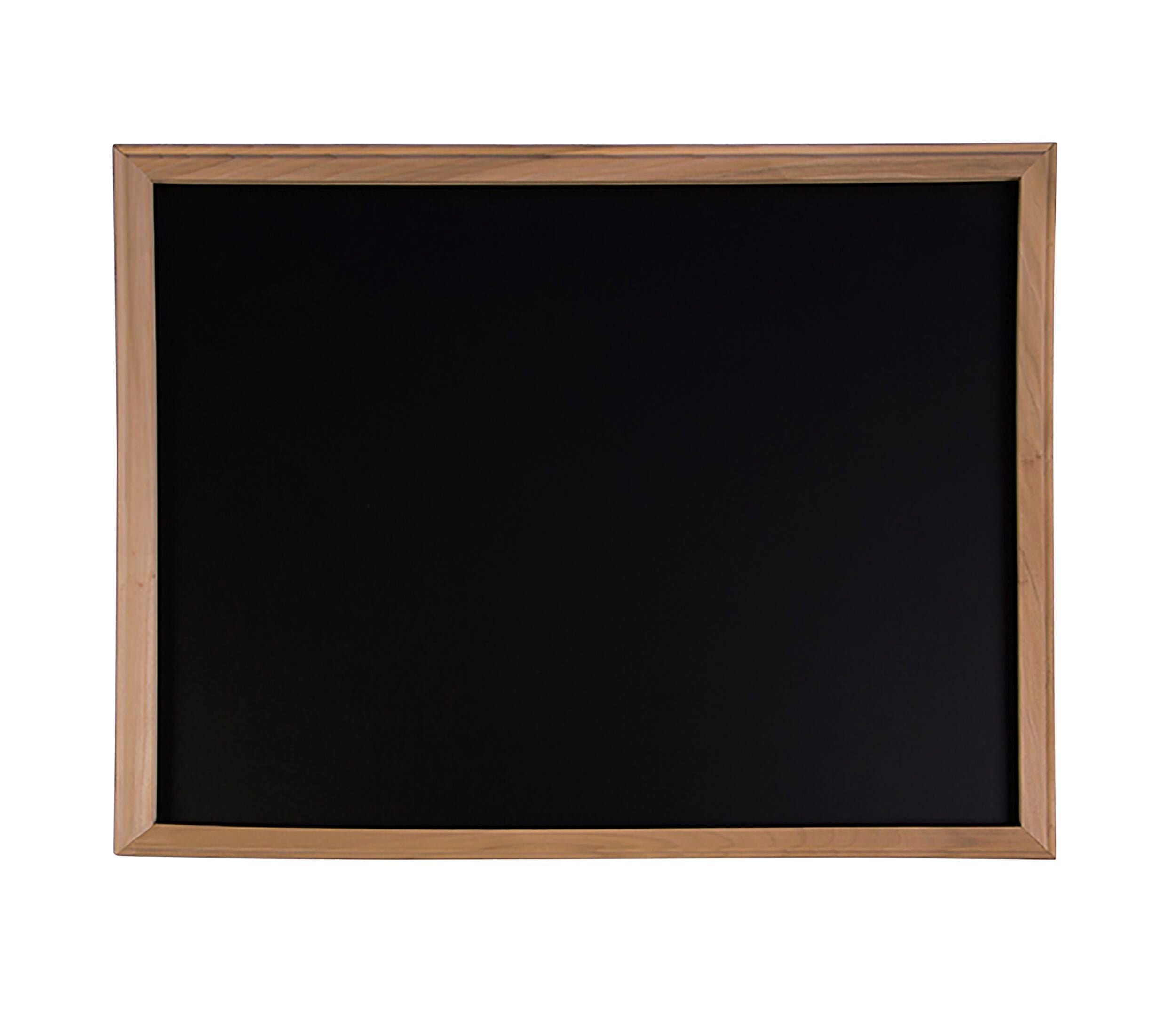 DRY ERASE BLACK WOOD FRAME 24X36 BOARD