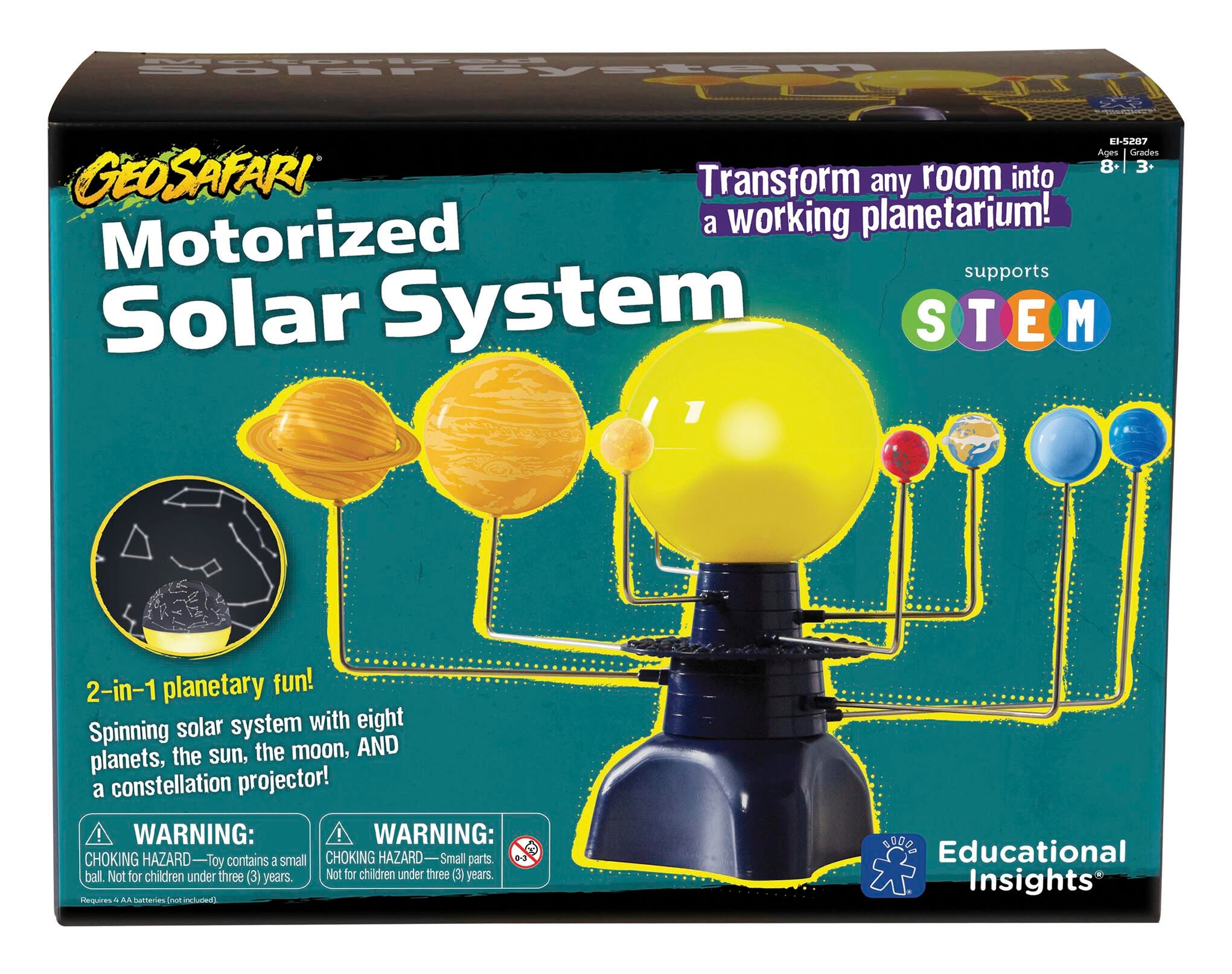 MODEL GEOSAFARI SOLAR SYSTEM MOTORIZED