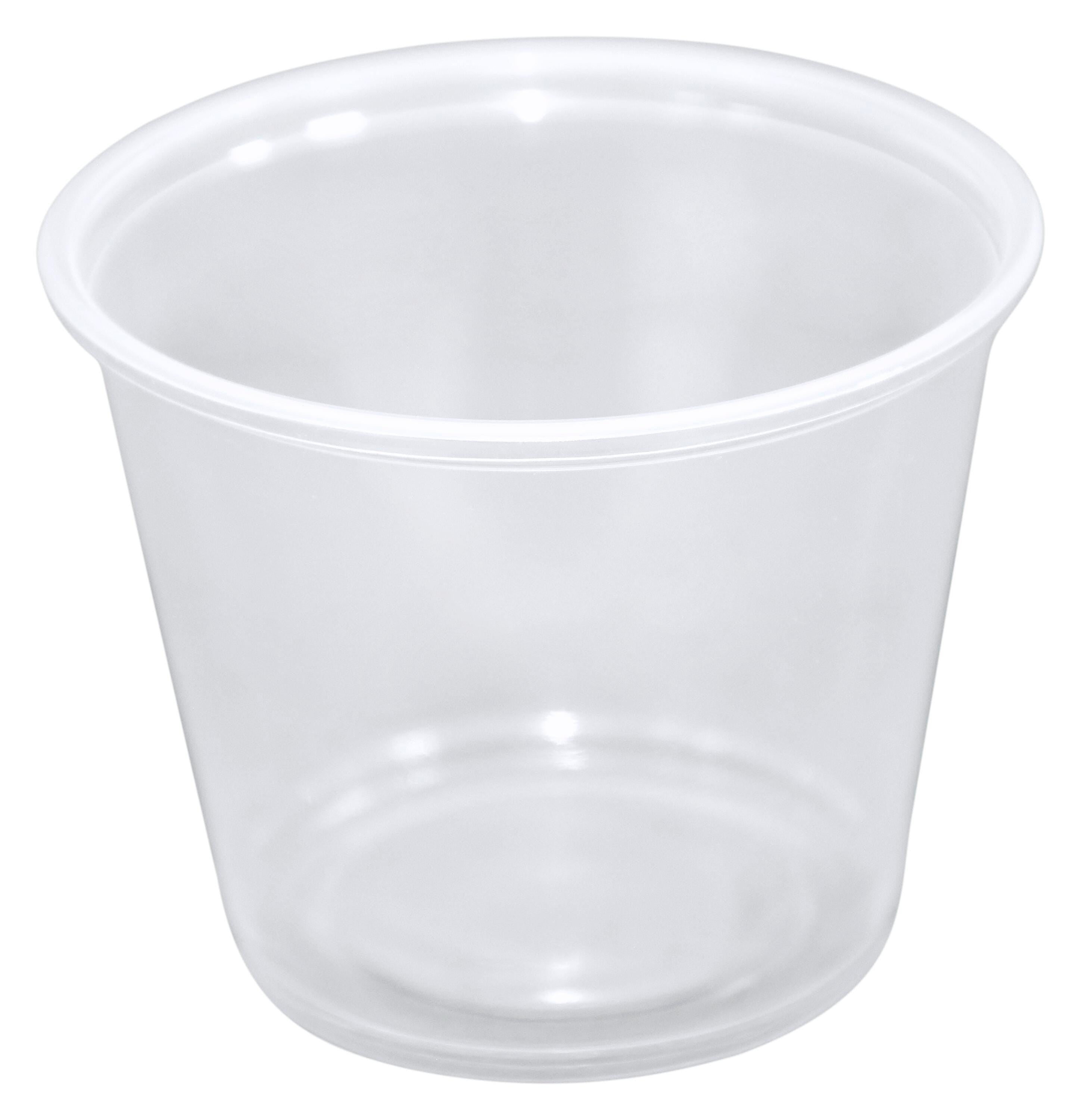 CUPS - 5.5 OZ CLEAR PP PORTION CUPS - PACK OF 2500