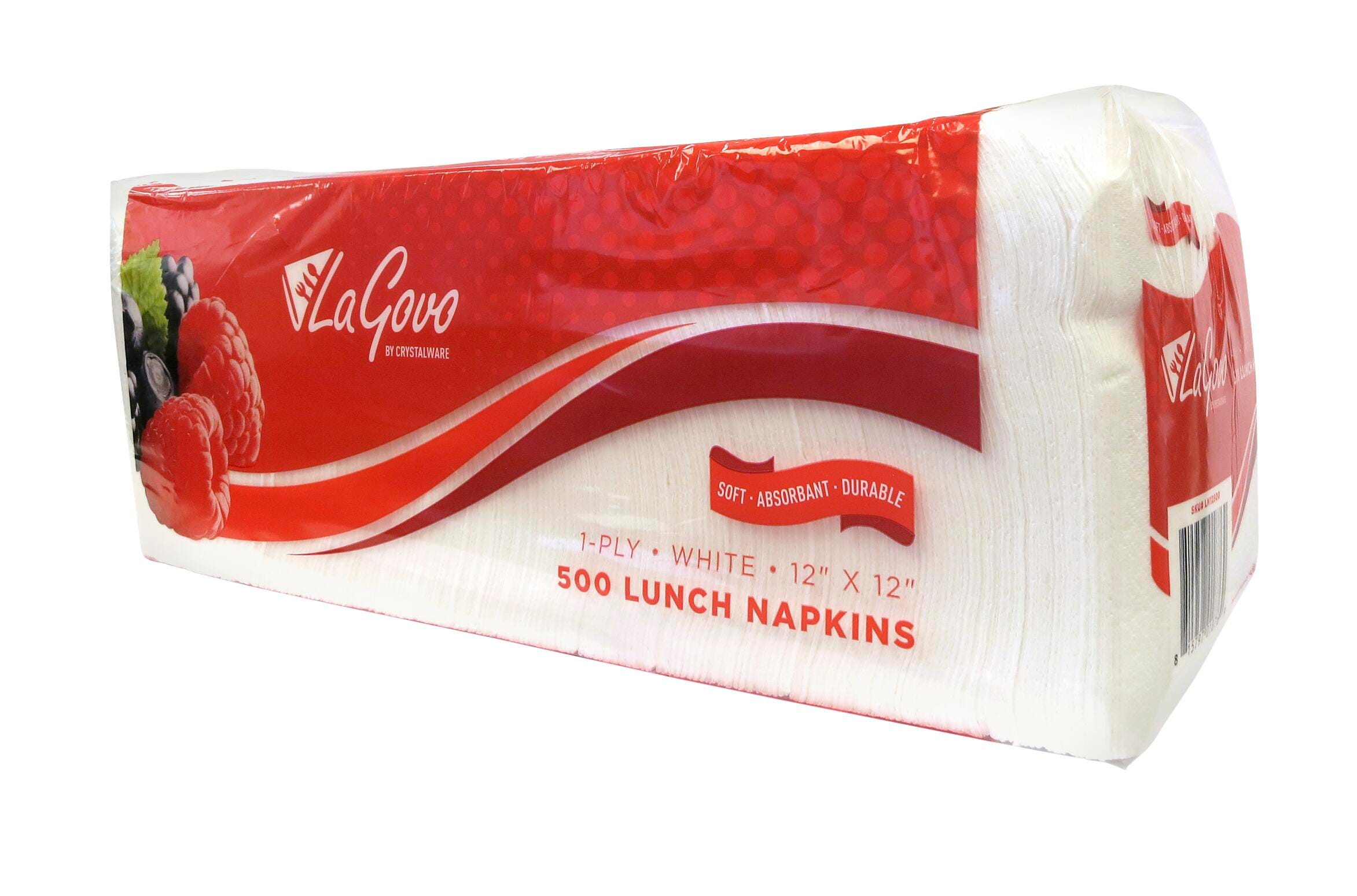 NAPKIN - LUNCH NAPKIN 1 PLY - CASE OF 6000