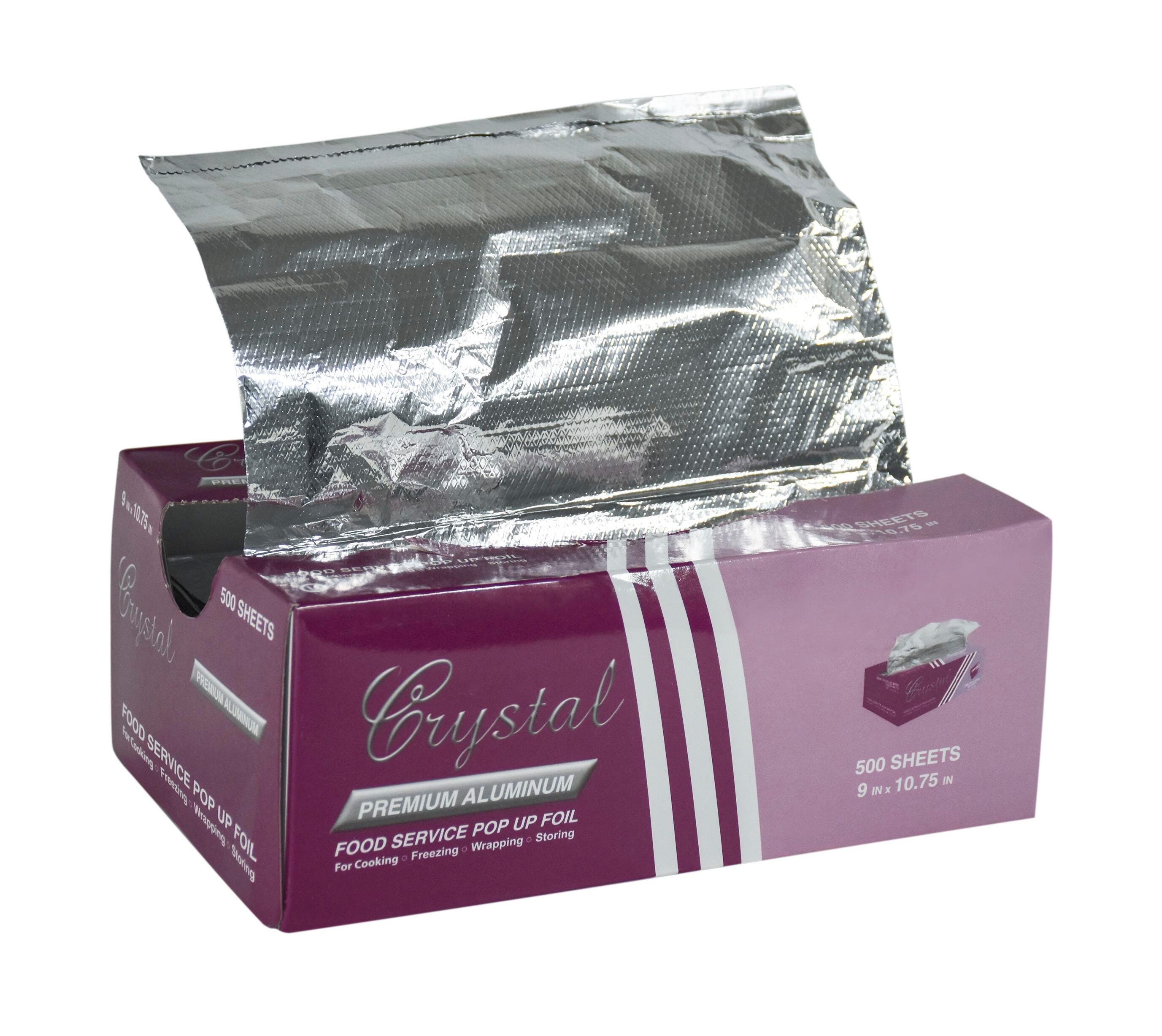 ALUMINUM FOIL - POP UP INTERFOLD SHEETS 9INX10.75IN - PACK OF 3000