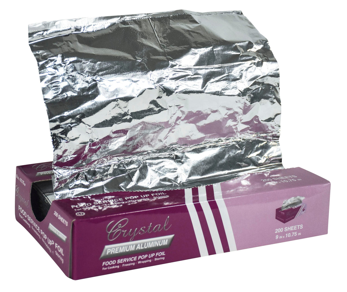 ALUMINUM FOIL - POP UP INTERFOLD SHEETS 9INX10.75IN - PACK OF 2400