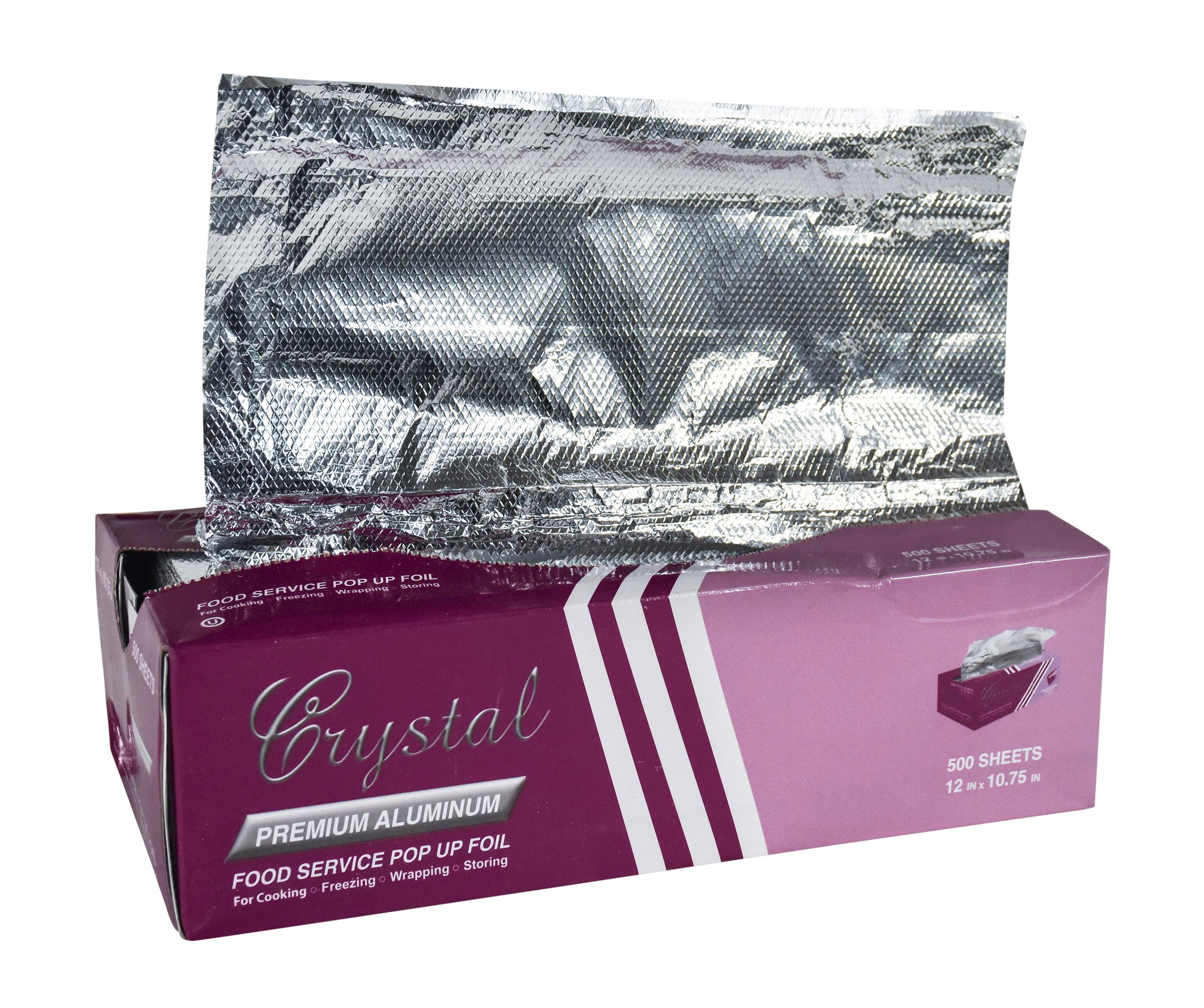 ALUMINUM FOIL - POP UP INTERFOLD SHEETS 12INX10.75IN - PACK OF 3000