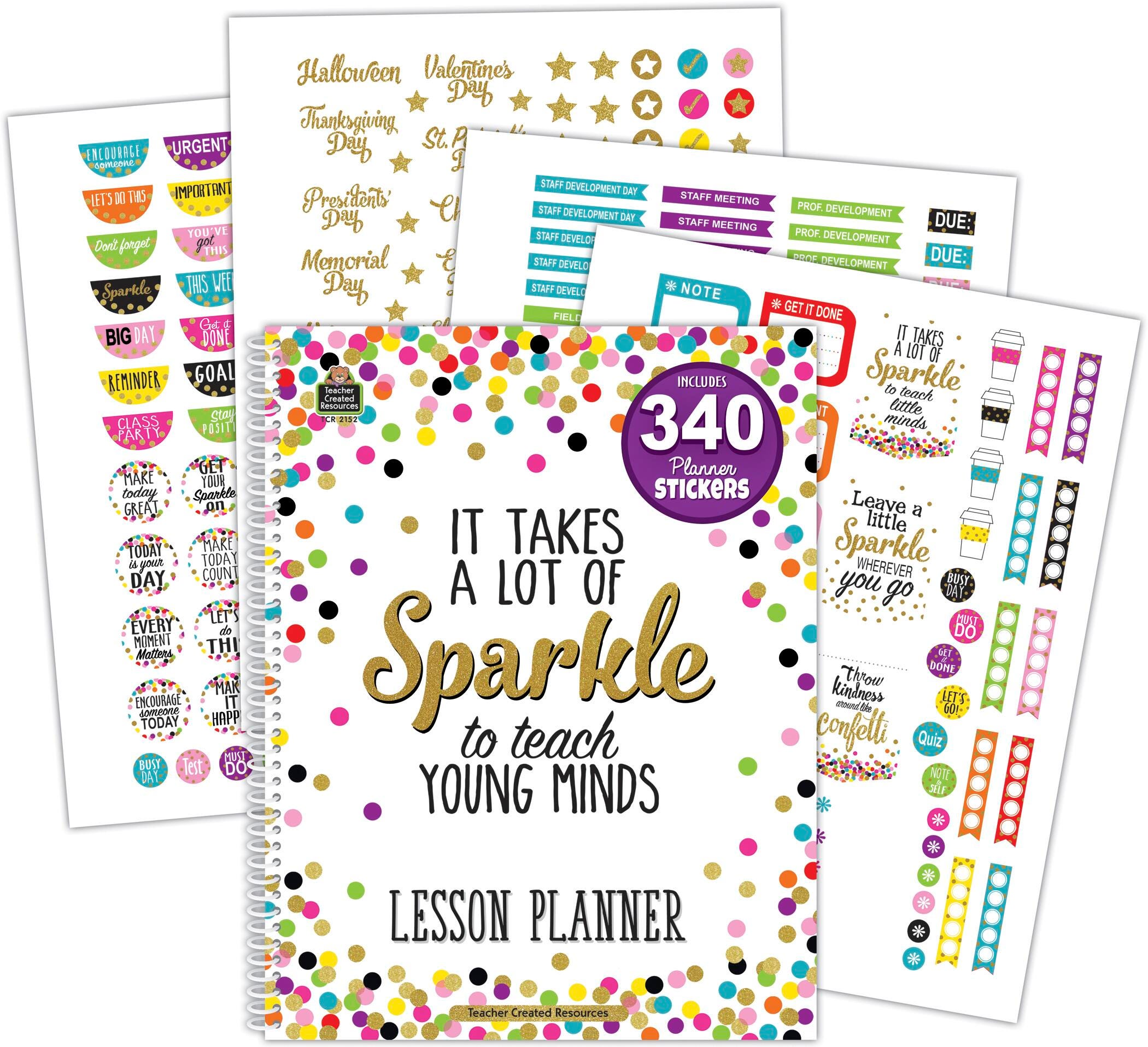 LESSON PLANNER - CONFETTI