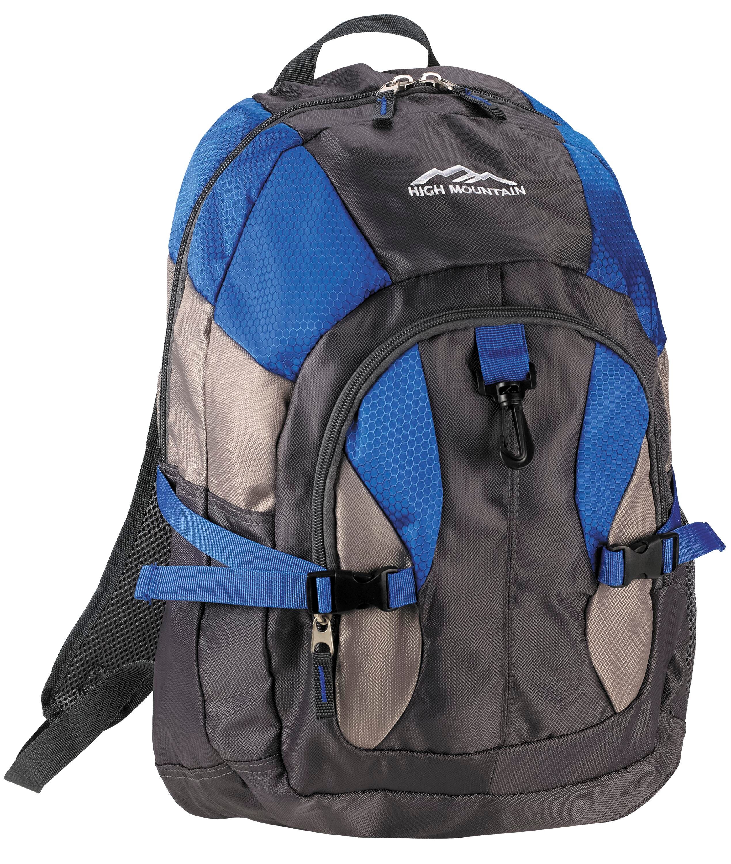 BACKPACK DELUXE - JACQUARD NYLON - BLUE