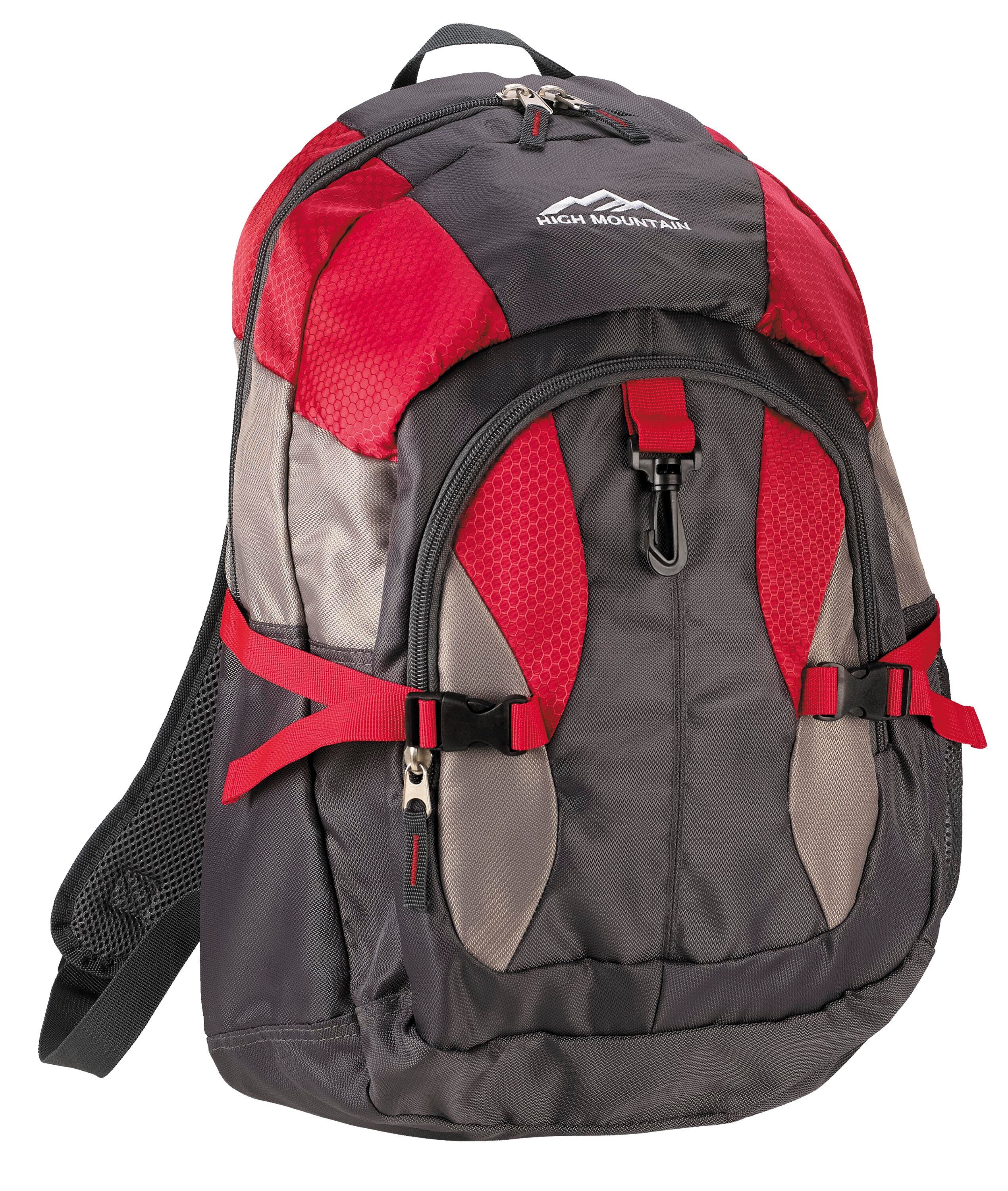 BACKPACK DELUXE - JACQUARD NYLON - RED