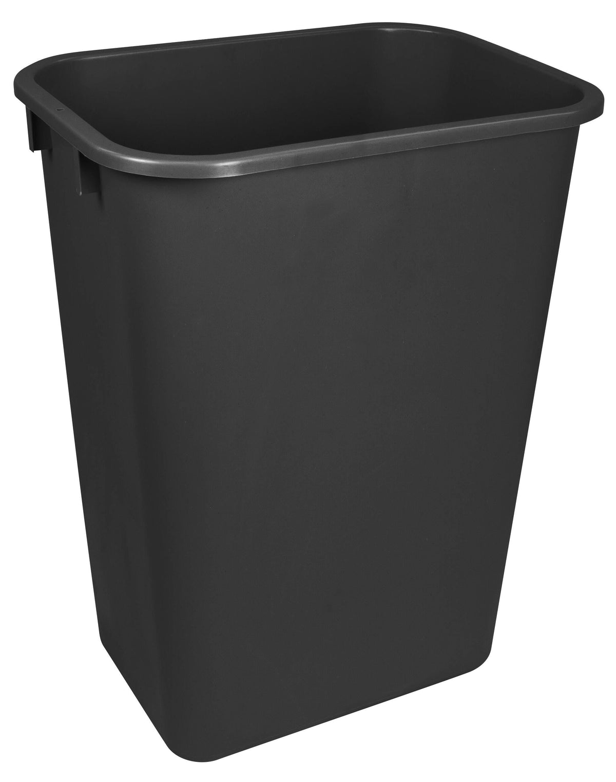 WASTE BASKET - LARGE 40 QT - BLACK