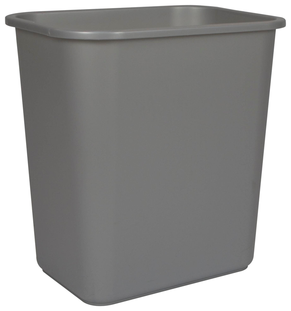 WASTE BASKET - MEDIUM 28 QT - GRAY