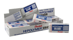 ERASER PENTEL HI-POLYMER JUMBO PACK OF 12