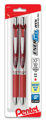 PEN ENERGEL RTX EXTRA FINE 0.3MM RED PACK OF 2