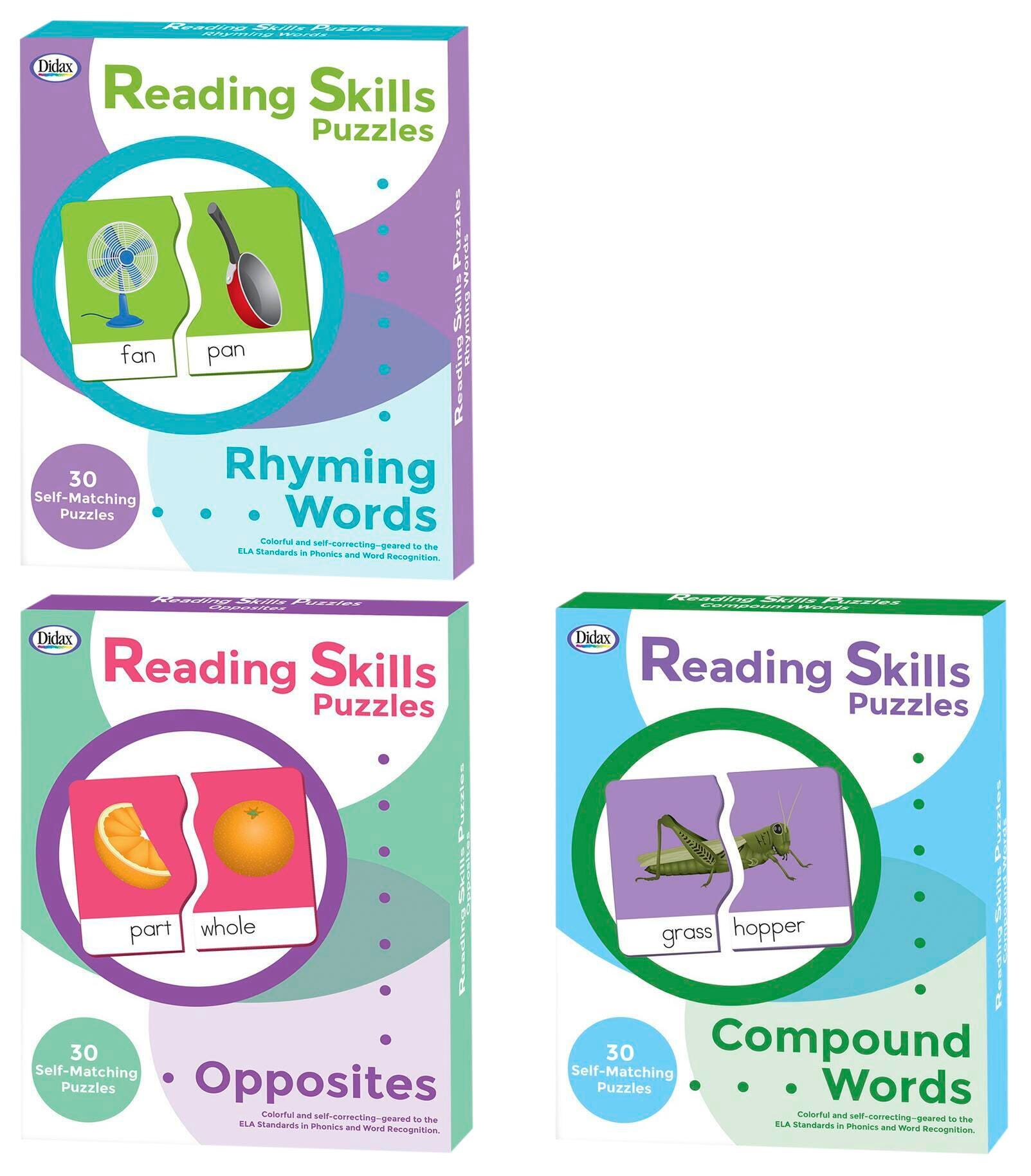 READING SKILLS PUZZLES COMPLETE SET