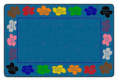 CHILDCRAFT - CARPETS - LEARN YOUR COLORS BILINGUAL - RECTANGLE - 6 FT X 9 FT