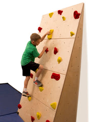 CLIMB ABLE TRAVERSE WALL WITH MAT BLUE