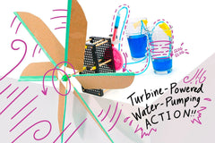 KIT WIND PUMP TURBINE MILL SINGLE