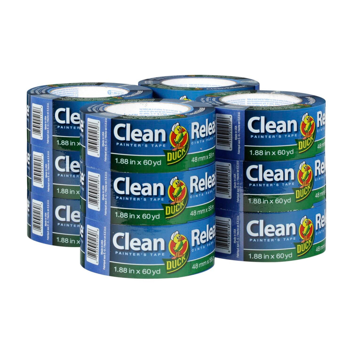 TAPE PAINTERS DUCK 1.88IN X 60YD PACK OF 12