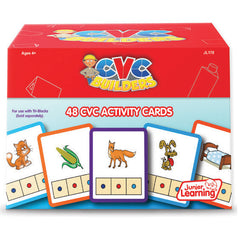 Phonics Junior Learning CVC Builders Activity Cards