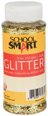 GLITTER 4 OZ GOLD SCHOOL SMART