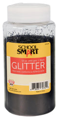 GLITTER 16 OZ BLACK SCHOOL SMART