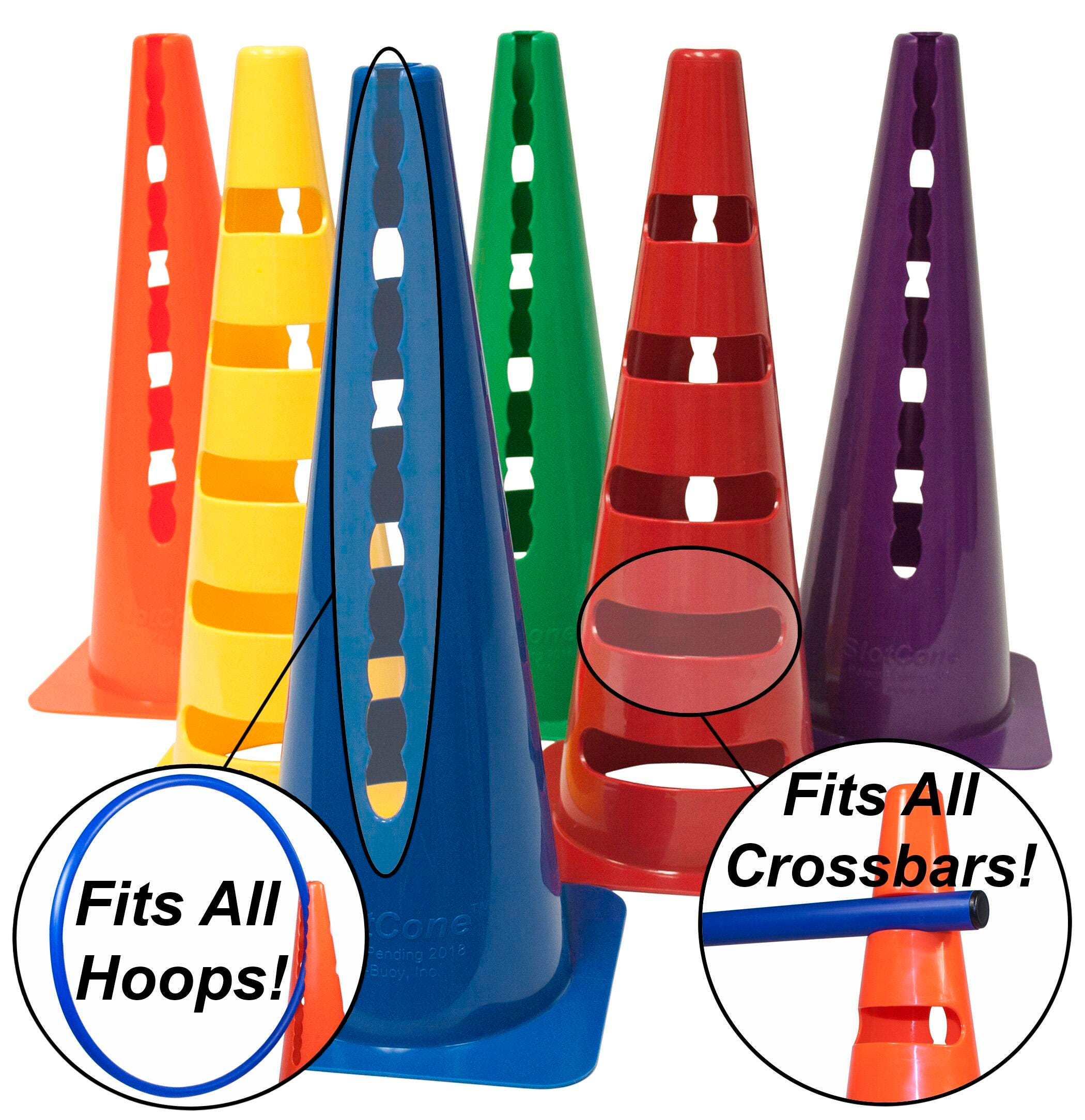 SLOTCONES SET OF 6