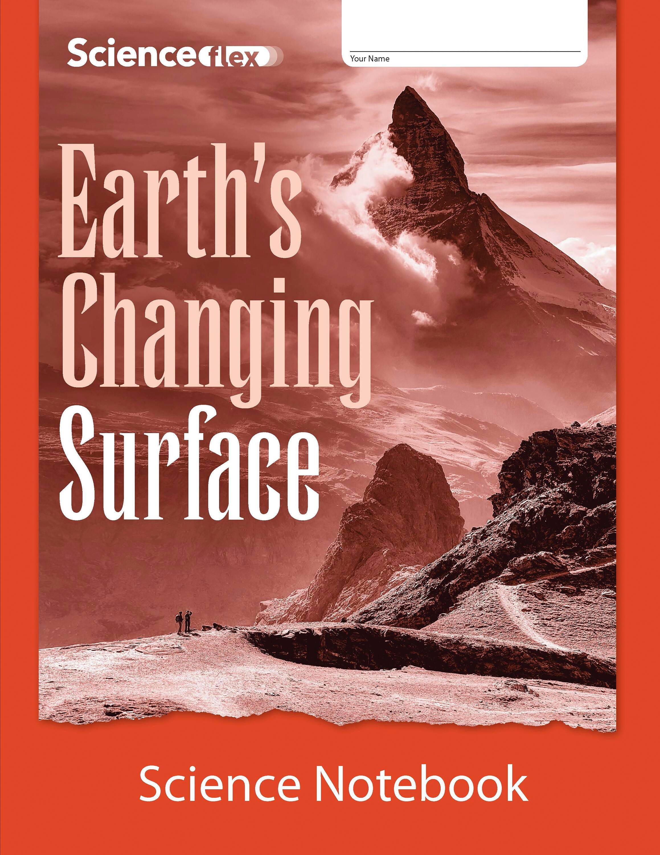 NOTEBK SCIFLEX EARTHS CHANGNG SRFCE PK/4