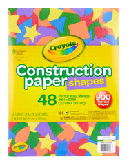 PAPER CONSTRUCTION PAPER SHAPES CRAYOLA