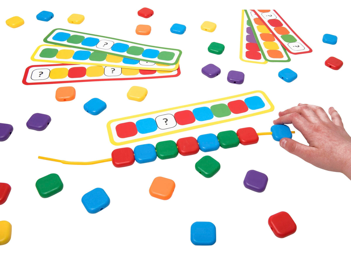 LACING COLOR SEQUENCING BEADS - 108 PIECES - BOM