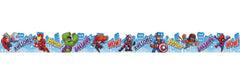 TRIM DECO MARVEL SUPER HERO CITY SCAPE EXTRA WIDE 3.25X37 IN PK OF 12