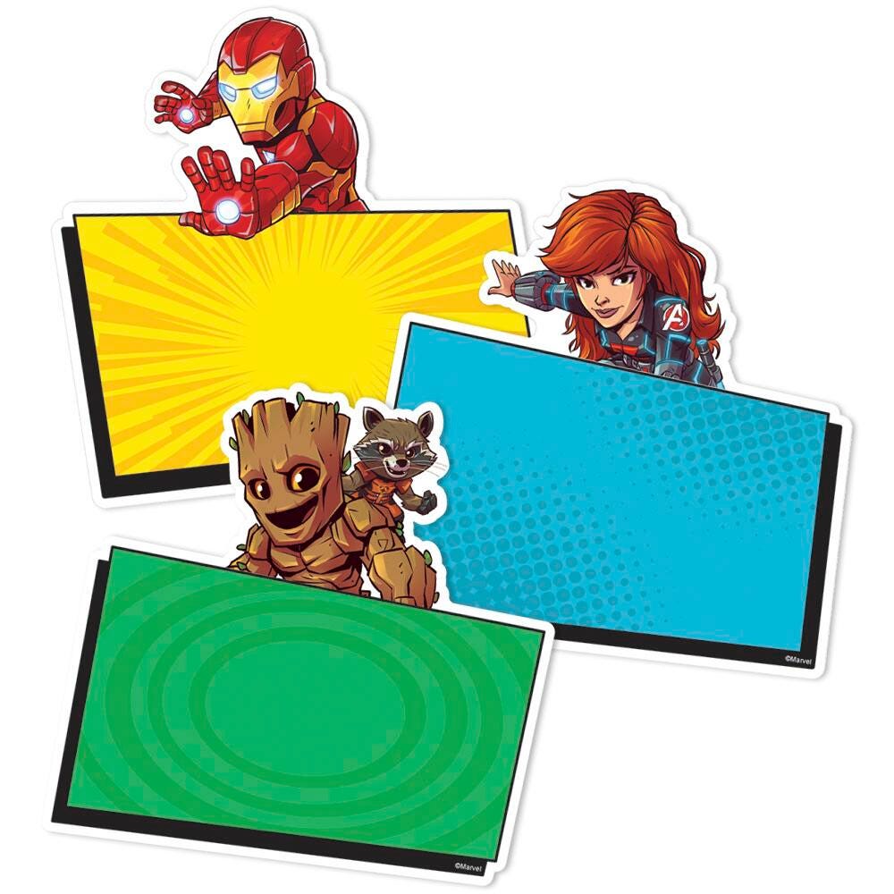 CUT OUTS PAPER MARVEL SUPER HERO ADVENTURE PK OF 36