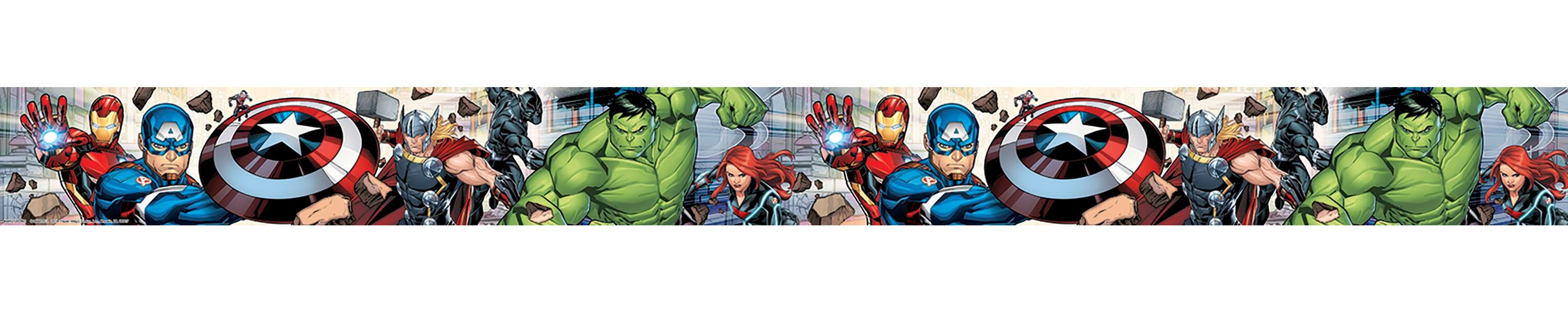 TRIM DECO MARVEL CHARACTERS EXTRA WIDE 3.25X37 IN PK OF 12