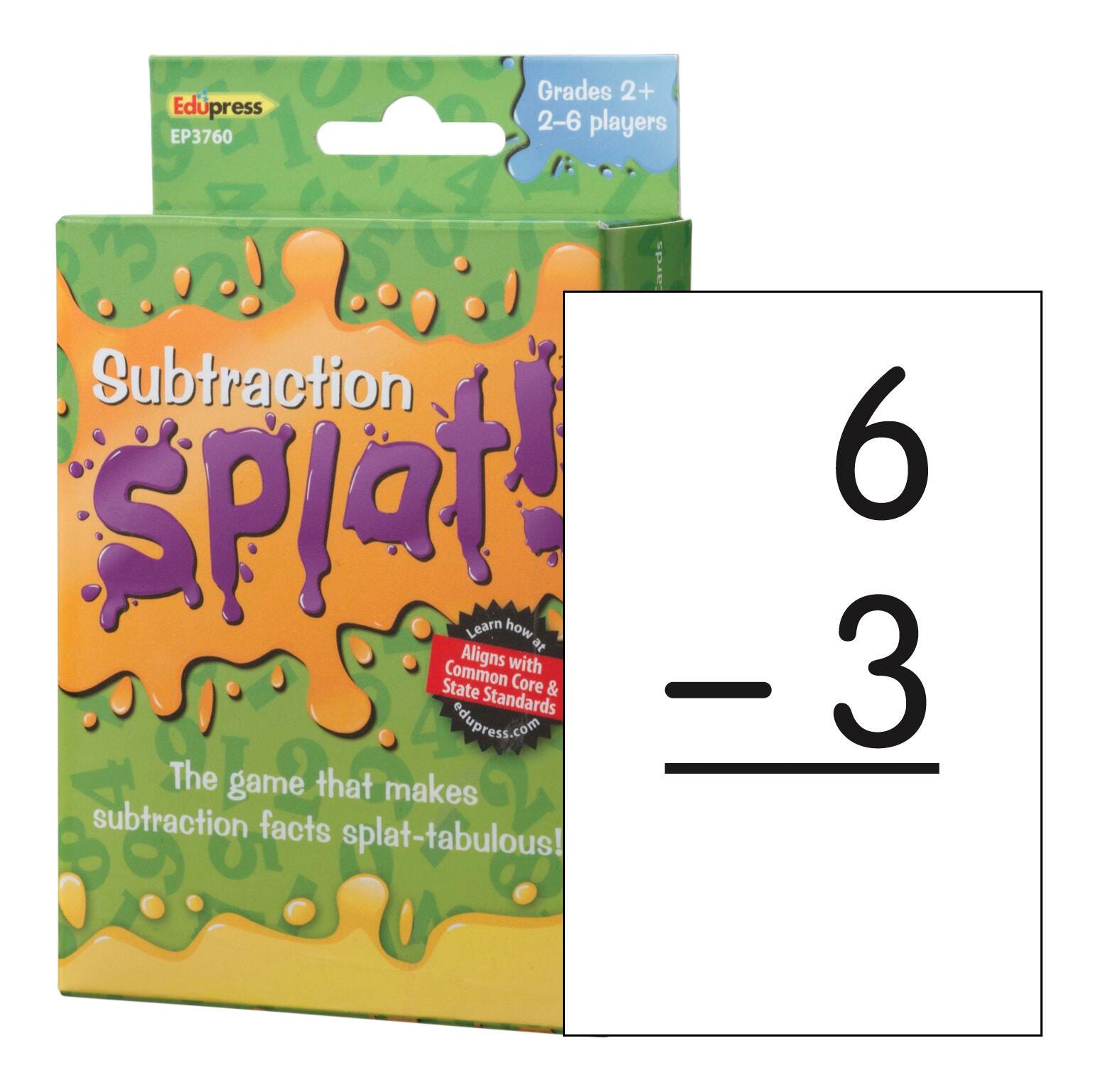 GAME MATH SPLAT SUBTRACTION