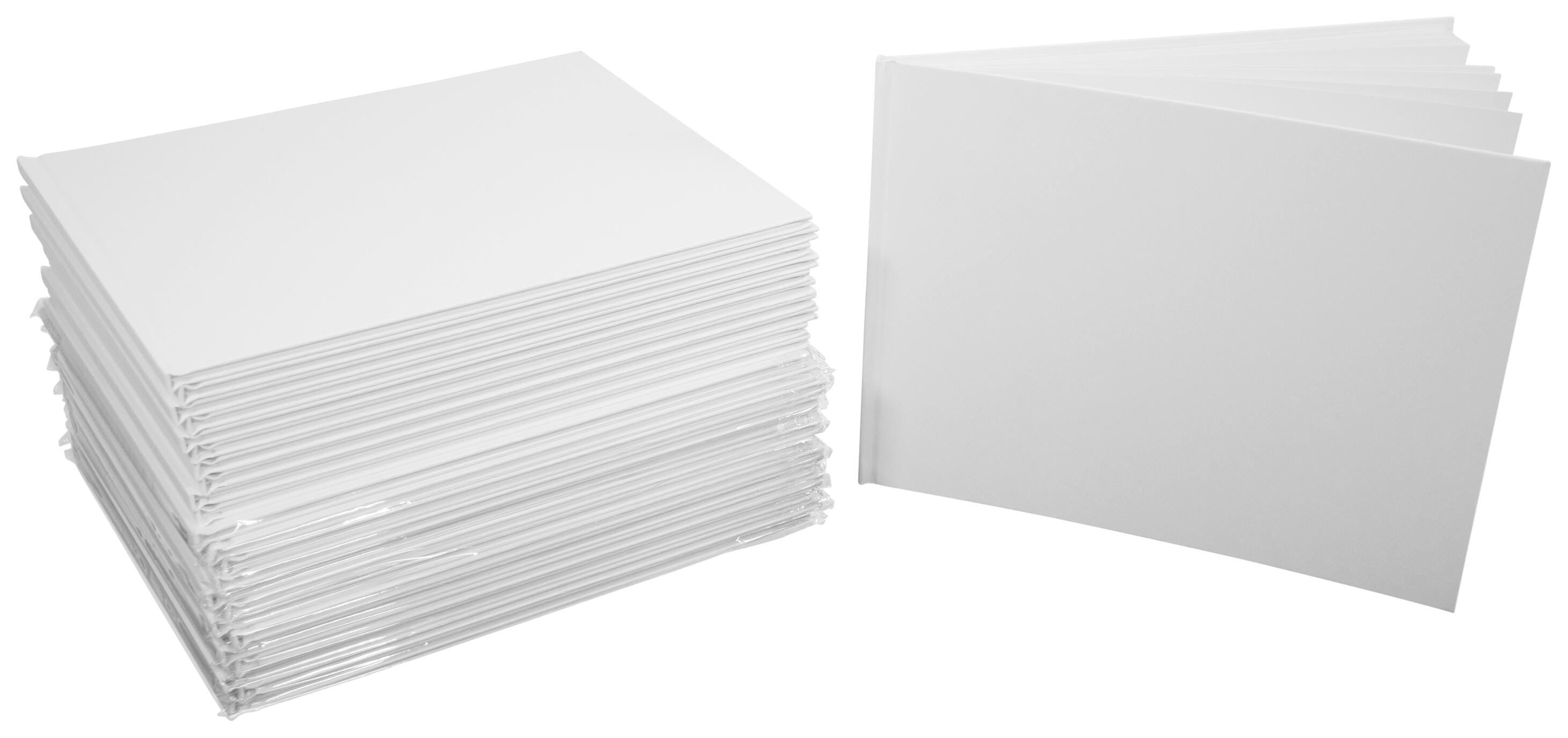 BOOK BLANK HARDCOVER LANDSCAPE 11X8.5 PK OF 24