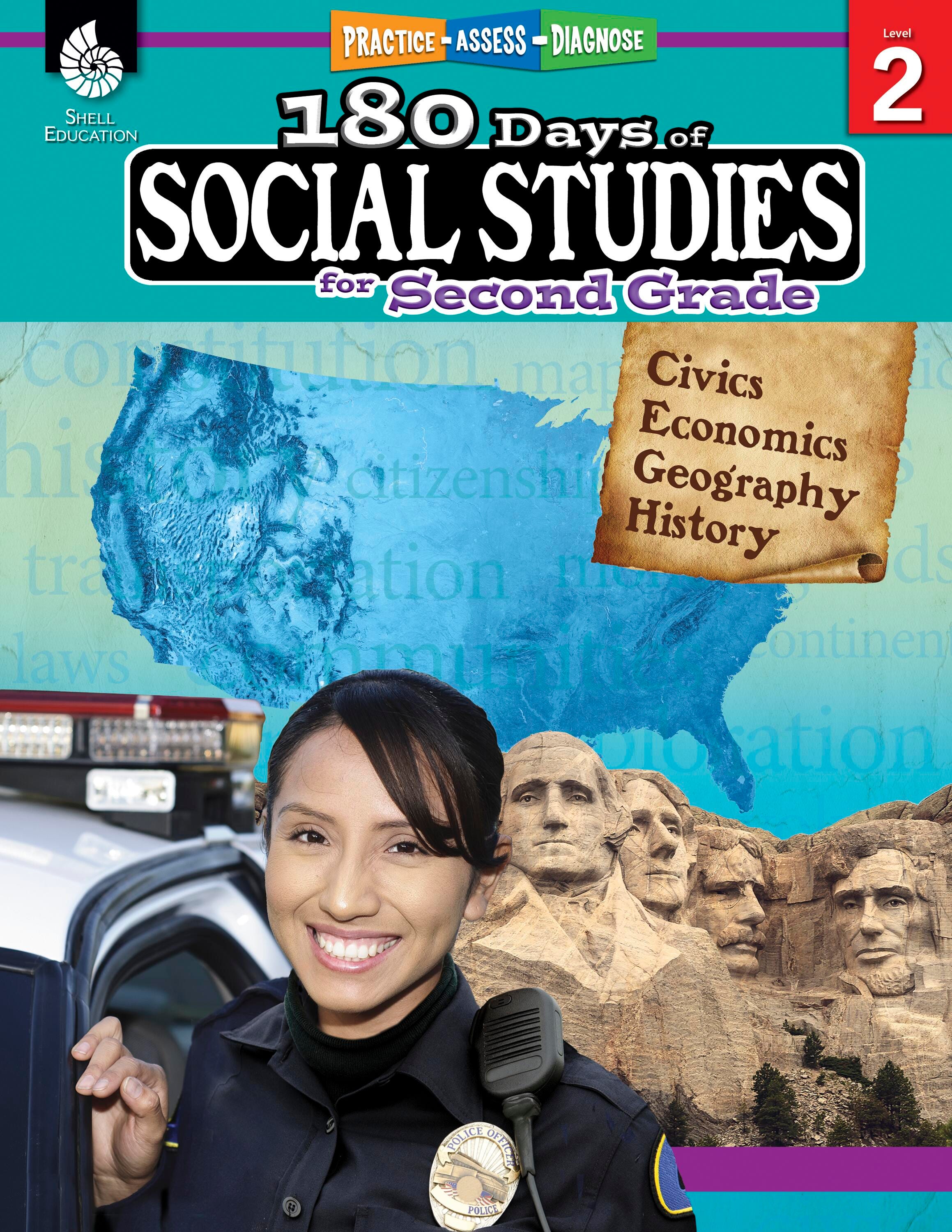 WORKBOOK 180 DAYS OF SOCIAL STUDIES GR 2