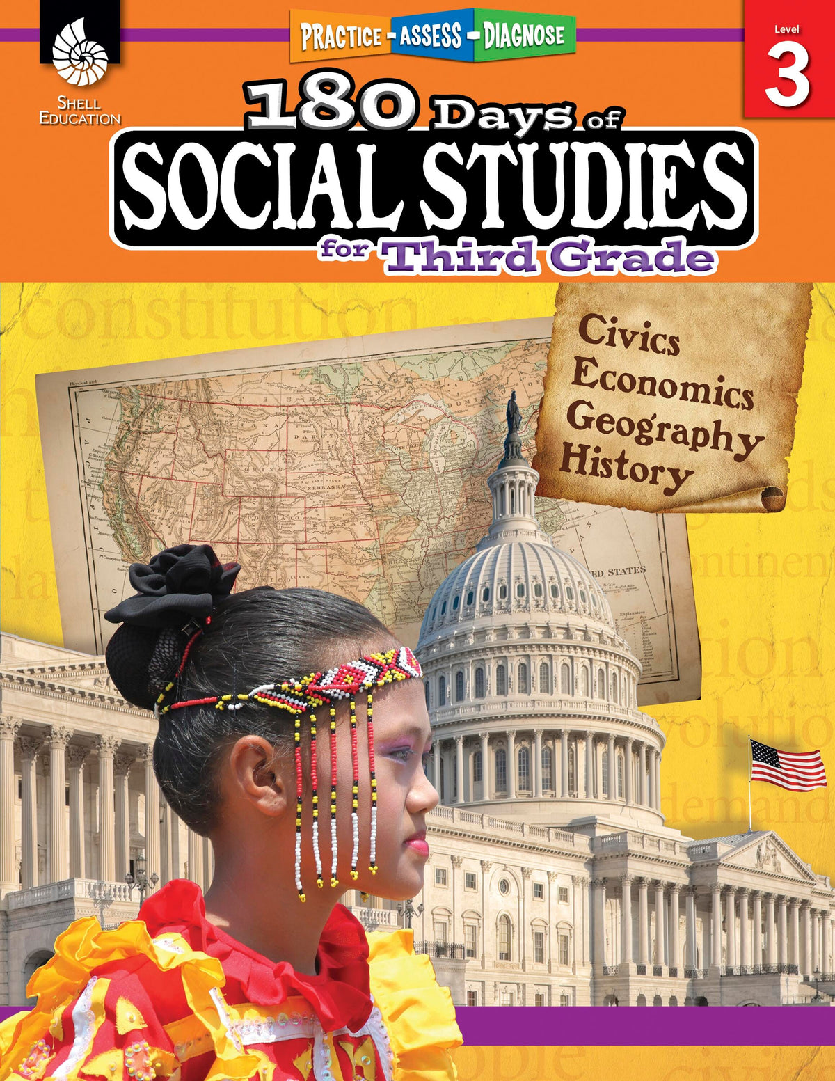 WORKBOOK 180 DAYS OF SOCIAL STUDIES GR 3
