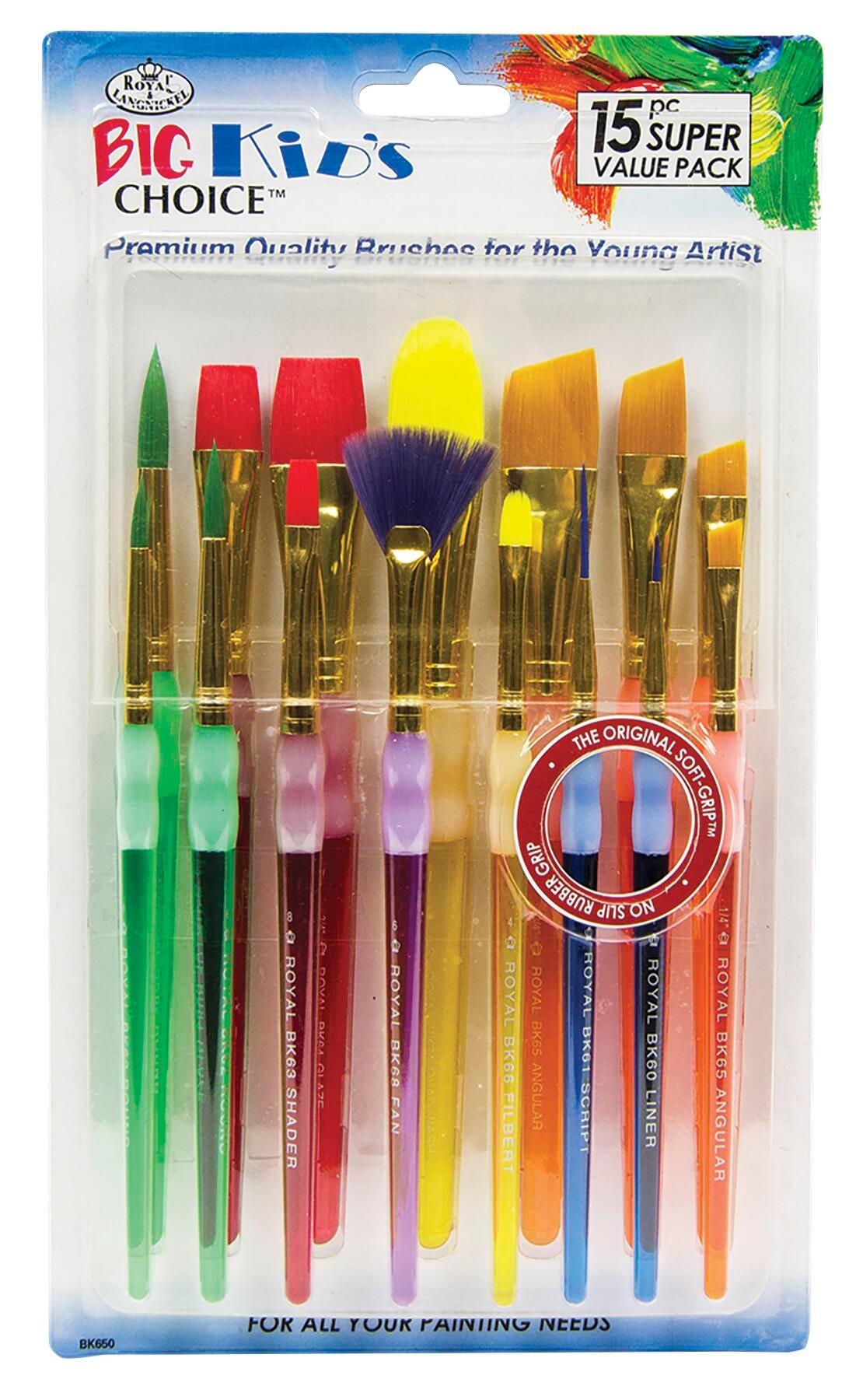 BRUSH BIG KID CHOICE 15 PC