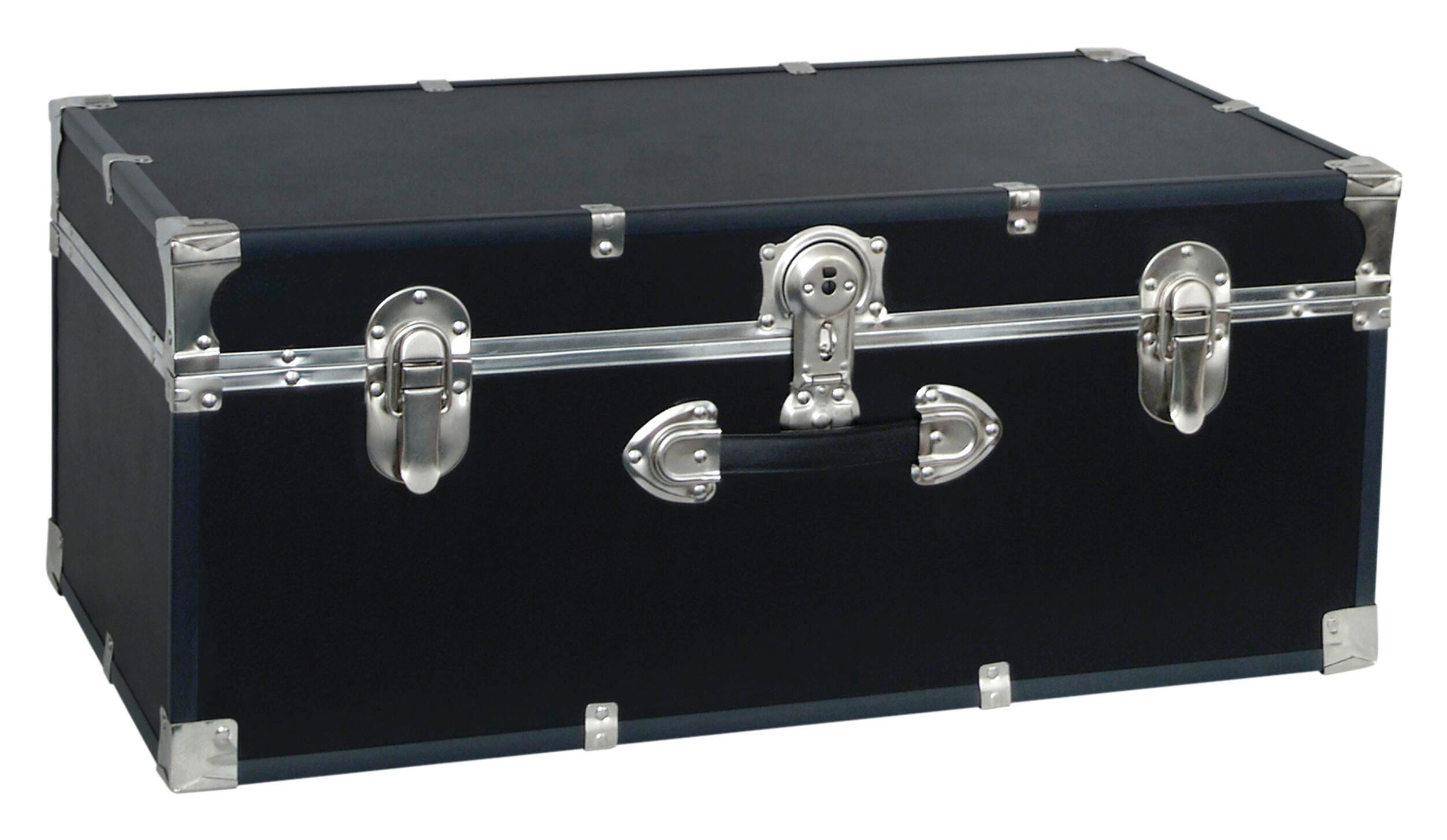 TRUNK SEWARD FOOTLOCKER 30 INCH BLACK